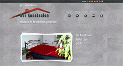 Desktop Screenshot of kuenstlerwohnung.de